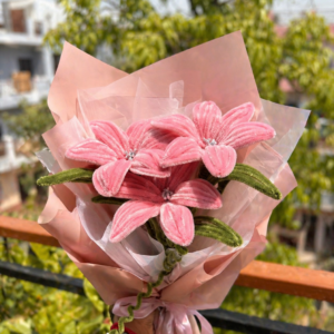 Pink Lilies Bouquet