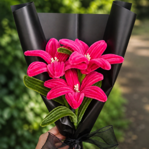 Red Lilies Bouquet