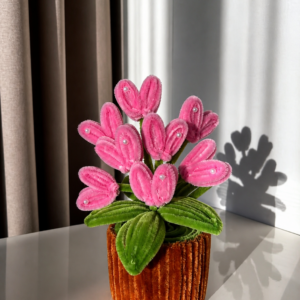 Velvet Bloom Mini Pot